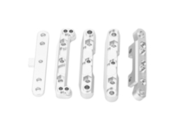 Mali placa de Fixação do Braço de Suspensão Inferior Traseiro em Alumínio com Redução de Vibração para Carro Rc Fs Atom 6s 1/8 Prata