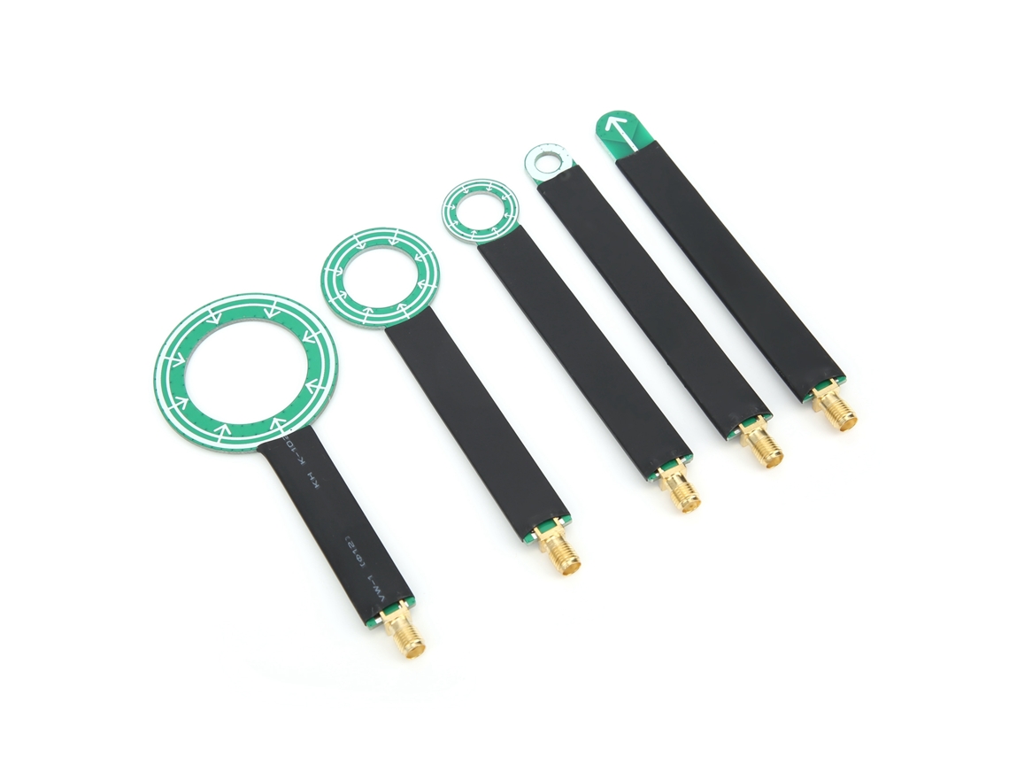 Kit Com 5 Sondas De Campo Magnético De Antena De Campo Próximo Em Pcb, Ferramenta Eletrônica Para Emc E Emi.