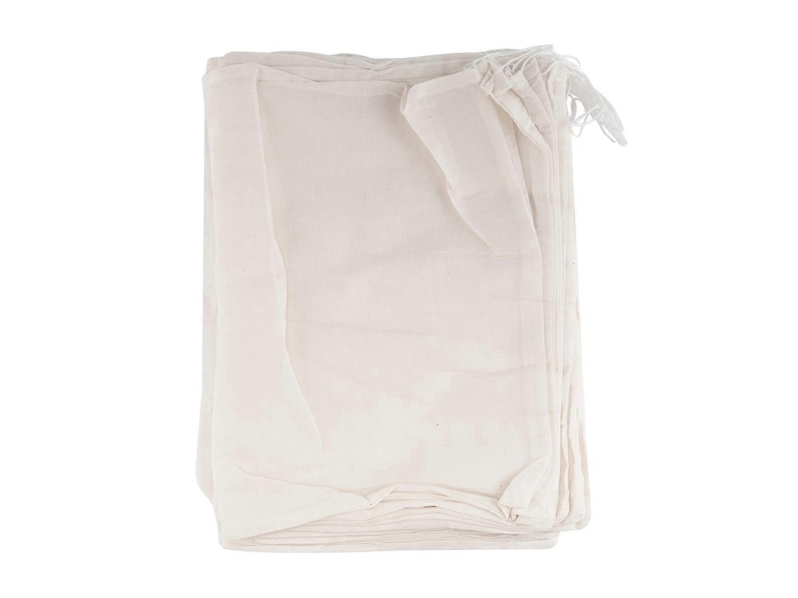 20 Unidades De Sacos Grandes De Musselina, Sacos De Algodão Com Cordão, Sacos Para Infusão De Chá. Aquaforge
