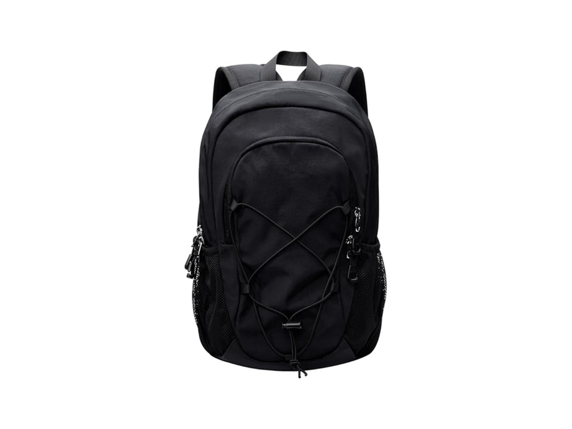 Mochila De Caminhada Versátil: Leve, Resistente À Água E Com Grande Capacidade (20-35l) Preta