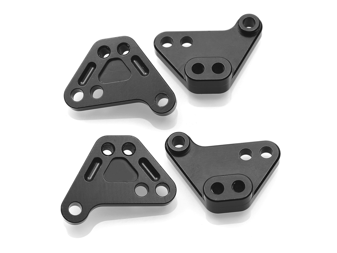 Soporte Inferior De Amortiguador De Metal Para Traxxas Maxx V2 89086-4 Widemaxx Coche Rc 1/10 Piezas De Actualización
