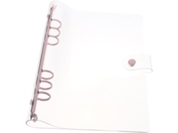 Organizador De Anéis Reutilizável Com Capa Transparente E Estética.