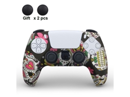 Capa Comando Para Ps5 Capa Protetora De Silicone Antiderrapante E À Prova D'água Controle De Videogame Com Tampa Para Joystick Cuich