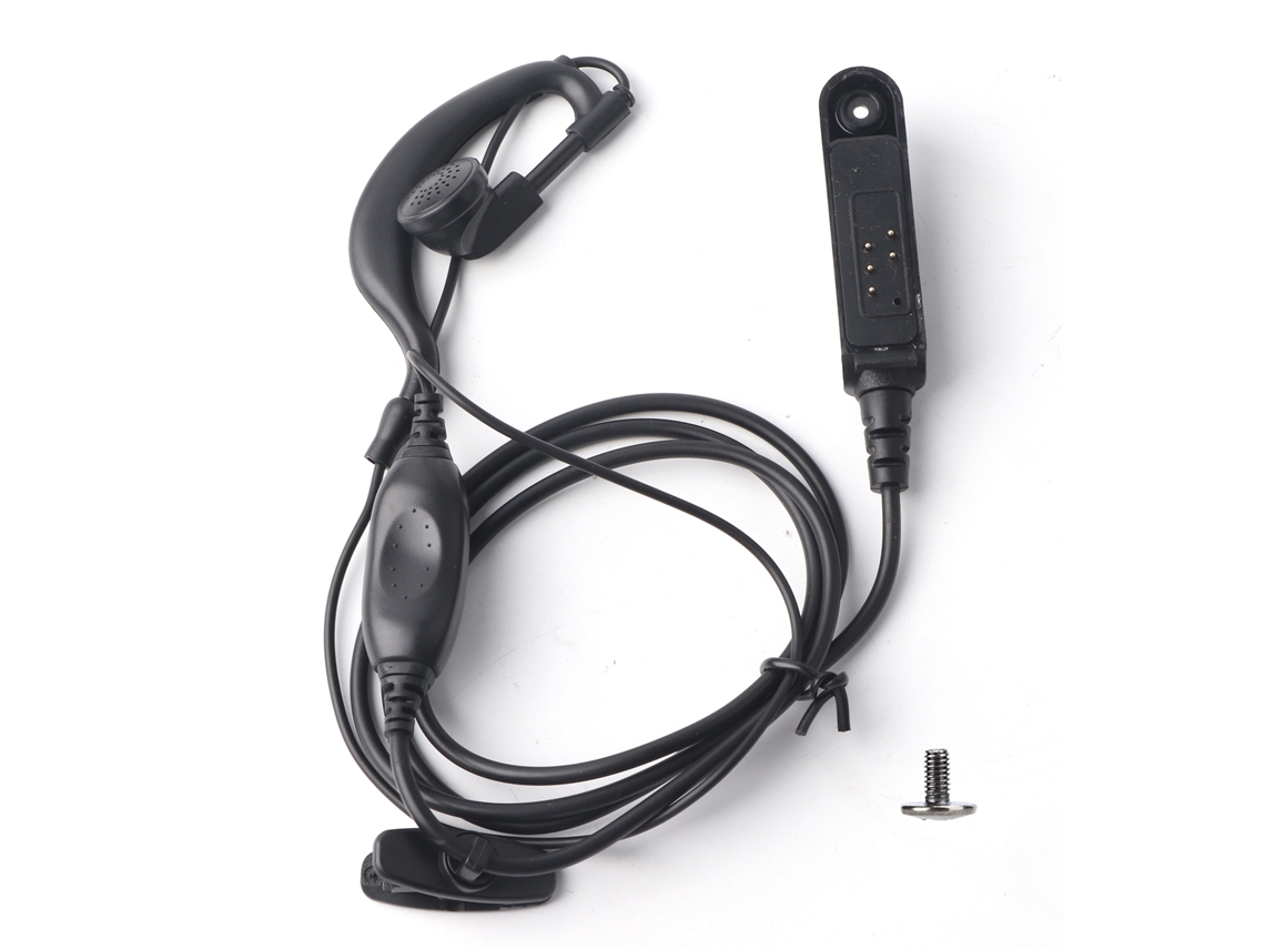 Fone De Ouvido Portátil Walkie Talkie Com Microfone E Alto Falante