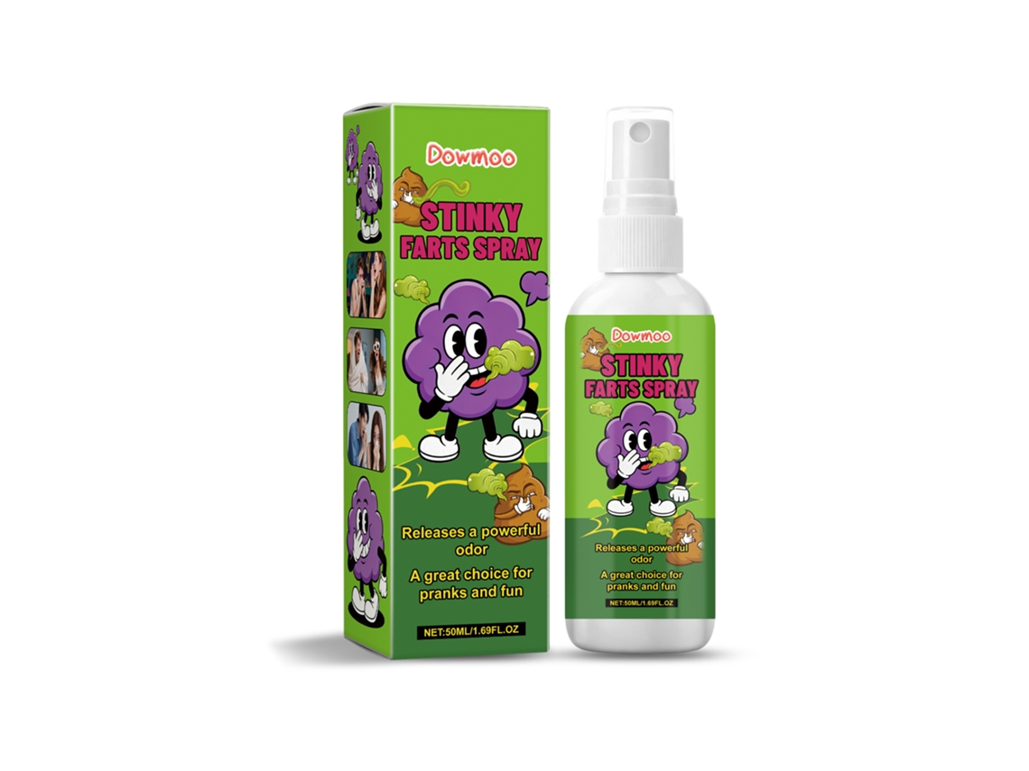 Spray de Peido Real Portátil para Risadas em Festas e Eventos LAXISCREED