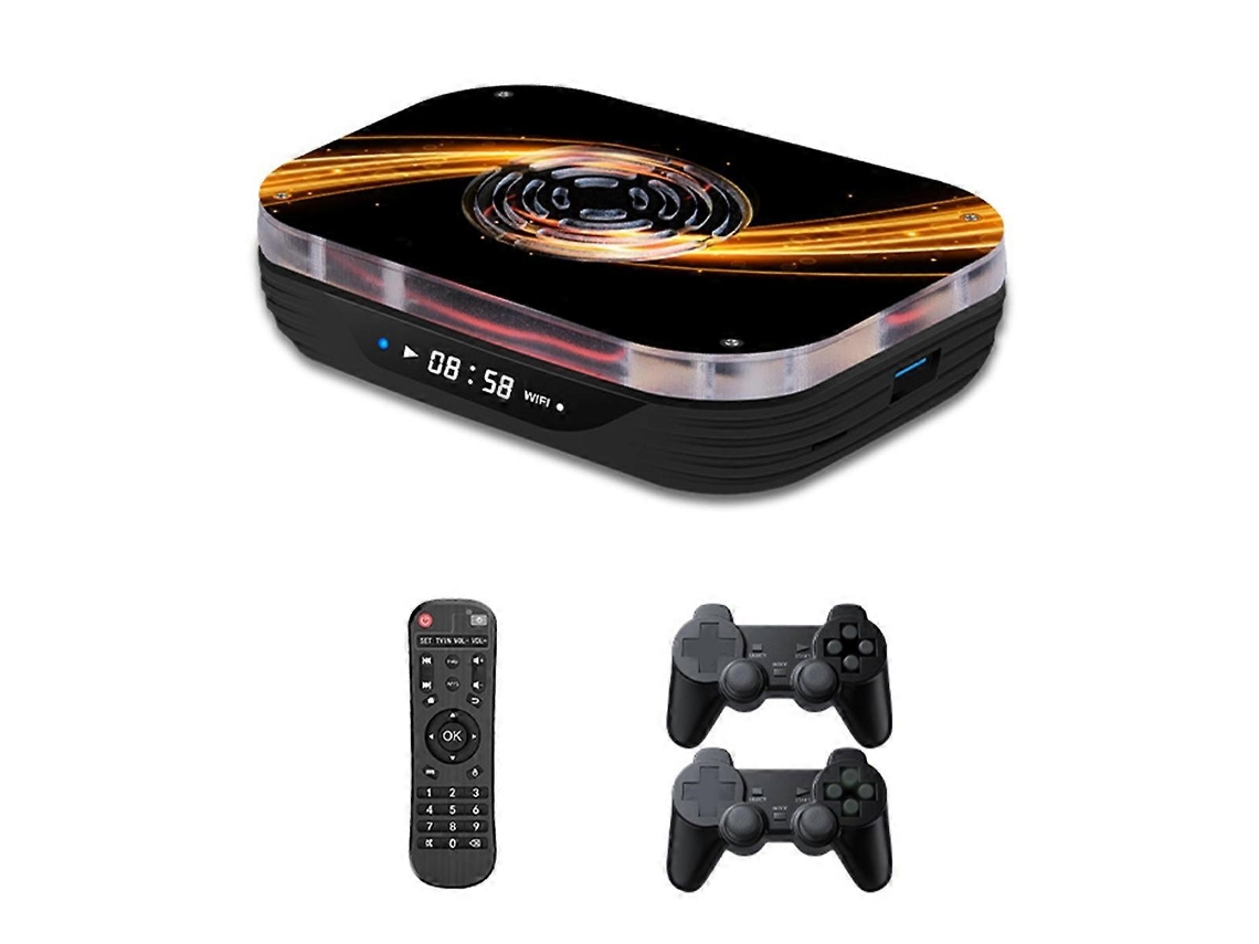 Console De Videogame Retrô X4 Plus Super Console Mais De 7.000 Jogos Para Mais De 60 Emuladores Arcade Hd Tv Box Videogame Ly Ebike