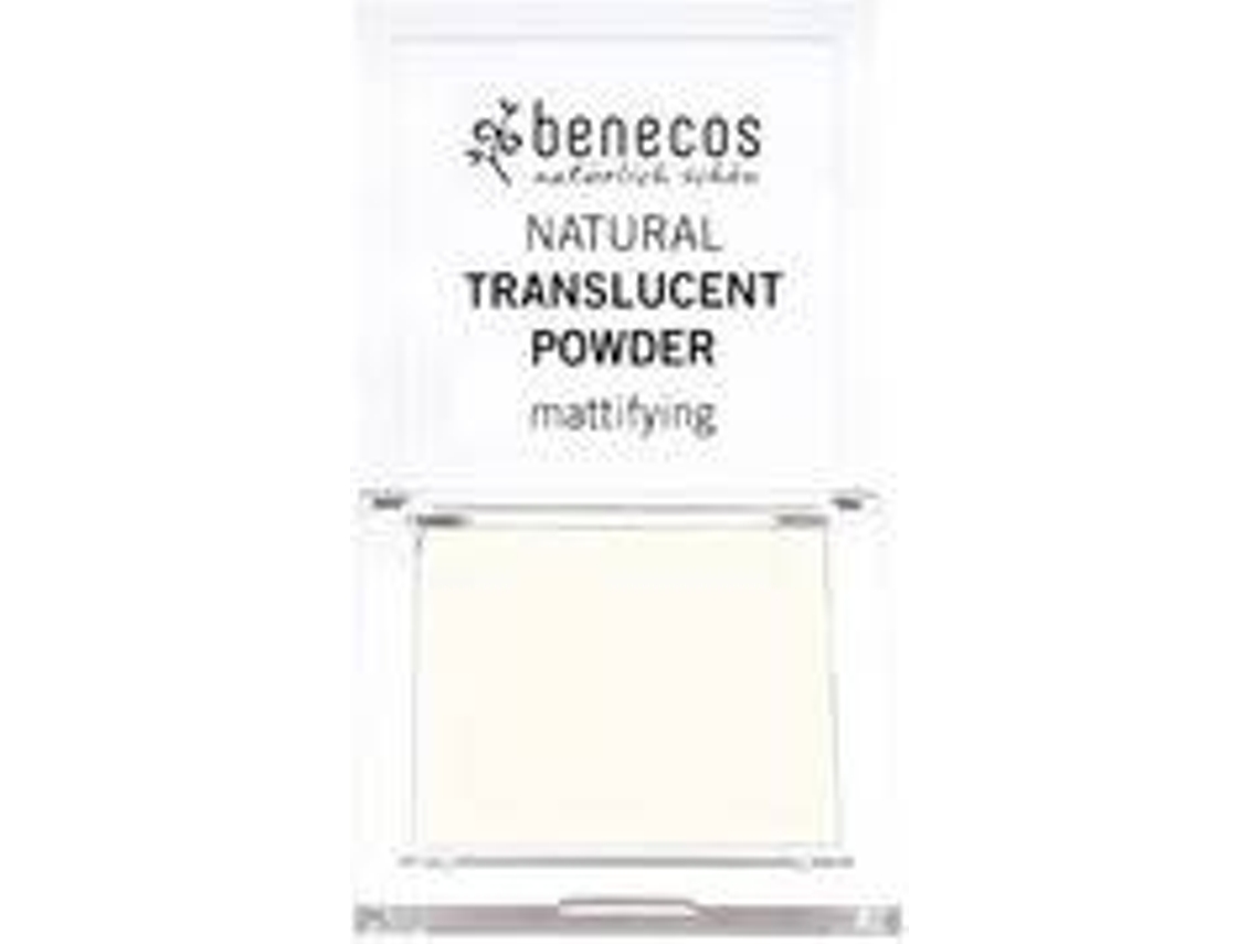 Base em Pó BENECOS tural Translucent Powder Mission Invisible