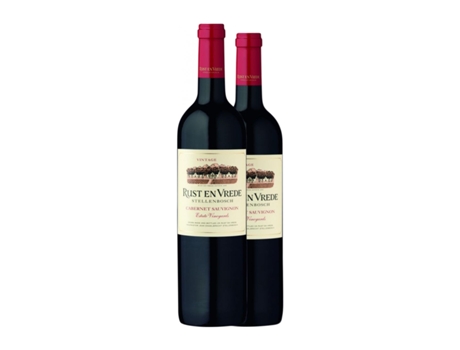 Vinho DE RUST ESTATE De Rust Estate. Vrede Cabernet Sauvignon Stellenbosch (0.75 L - 2 Unidades)