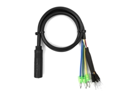 Conversor de Bicicleta Mali para Bicicleta Elétrica Cabo Adaptador Motor Sensor Hall 6 Pinos Fêmea