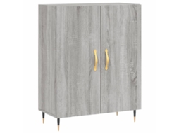 Aparador 69,5x34x90 cm Derivados de Madeira Cinzento Sonoma MAISON EXCLUSIVE