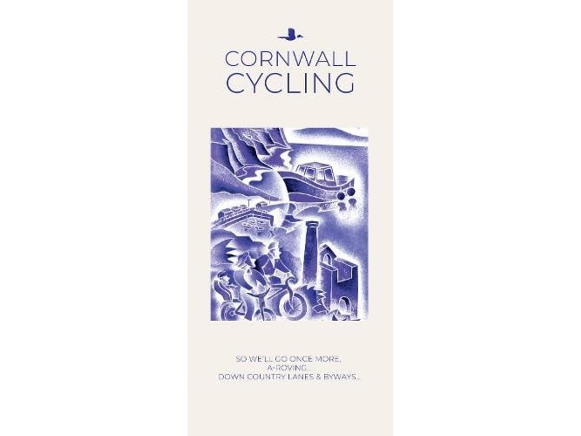 Livro Cornwall Cycling de Al Churcher (Inglês)