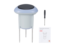 Sensor solar inteligente para solo, temperatura, umidade, Zigbee 3.0, qualidade do solo.