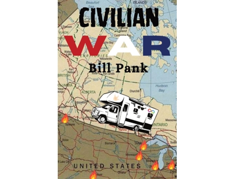 Livro Civilian War de Bill Pank (Inglês)
