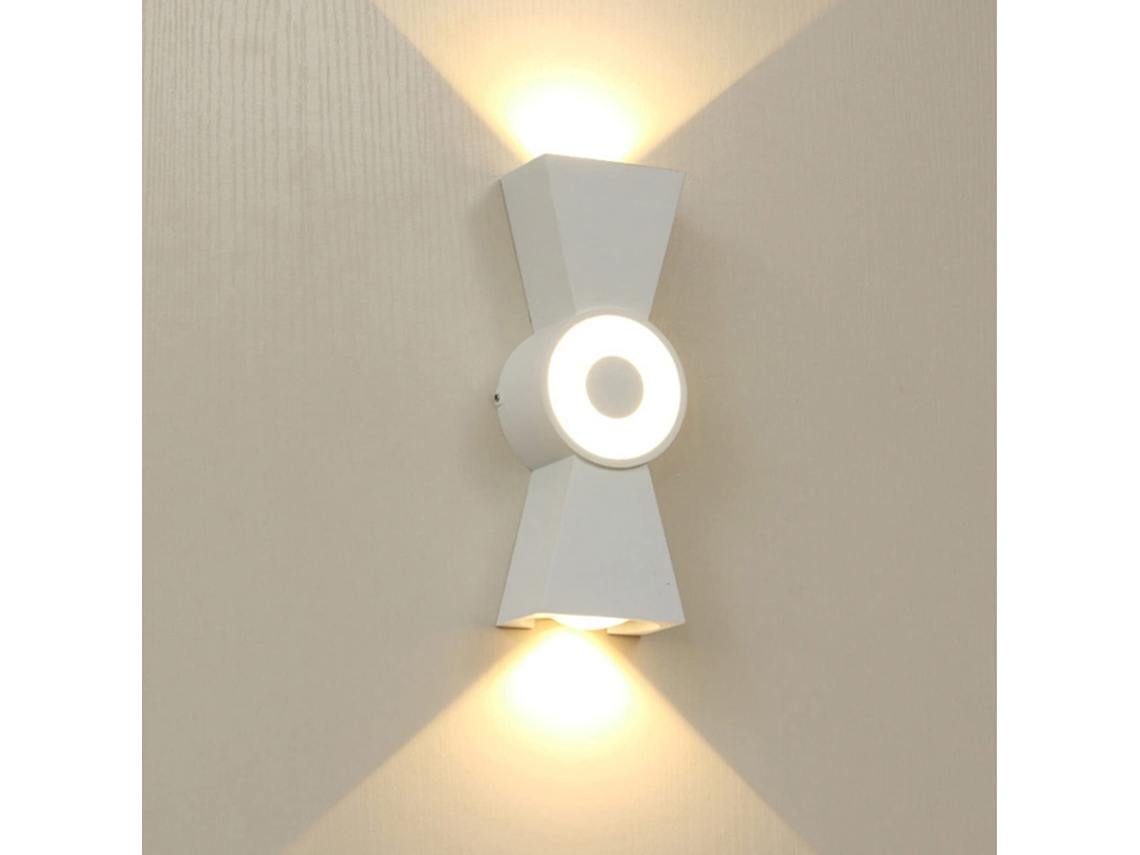 Apliques Led BRILVIBERA 12w para Ambientes Interiores e Exteriores, Modernos Ip66 À Prova D'água, para Cima