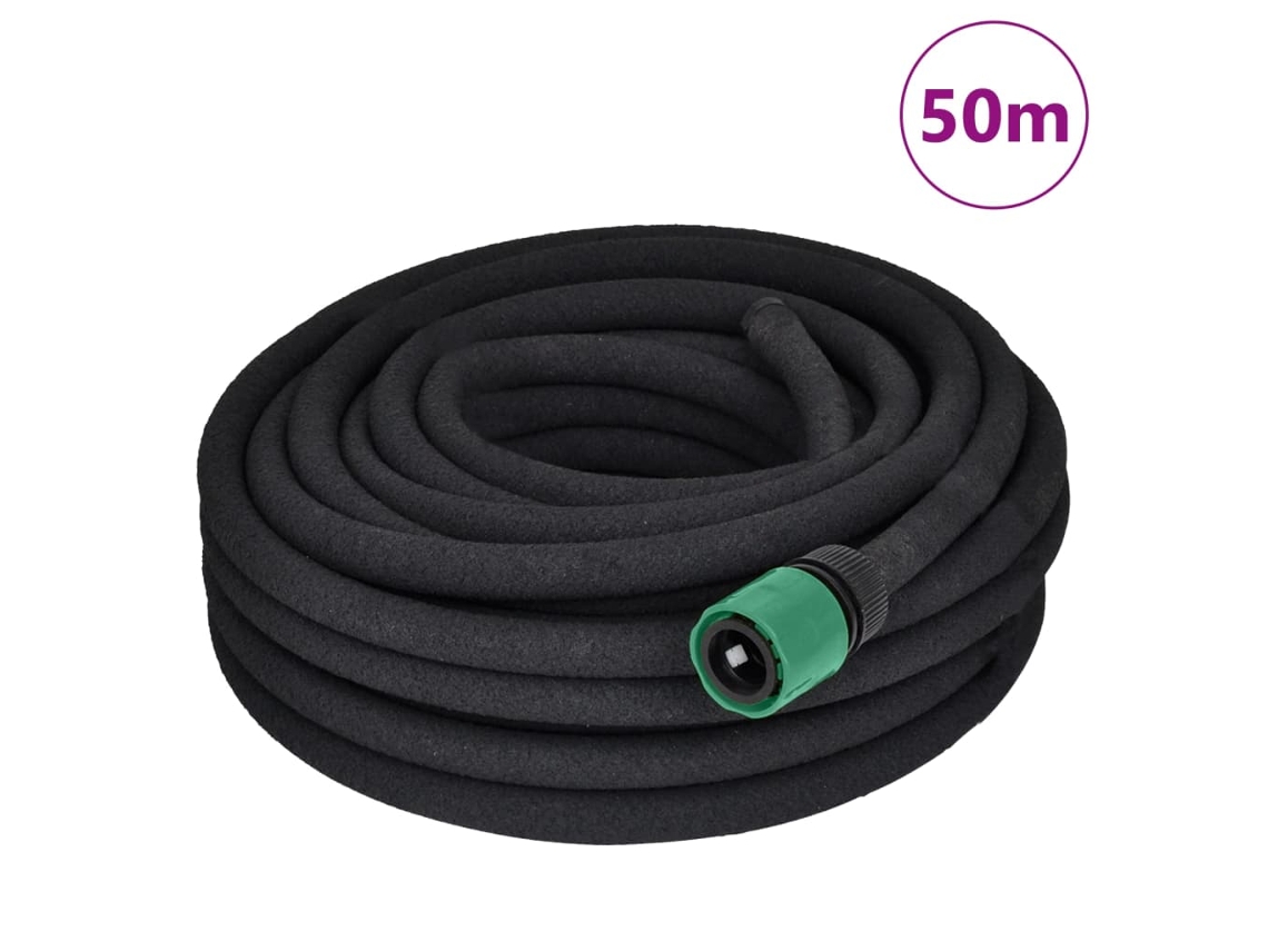 Garden Hose, Garden Hoses Vidaxl Preto Borracha (50 M)