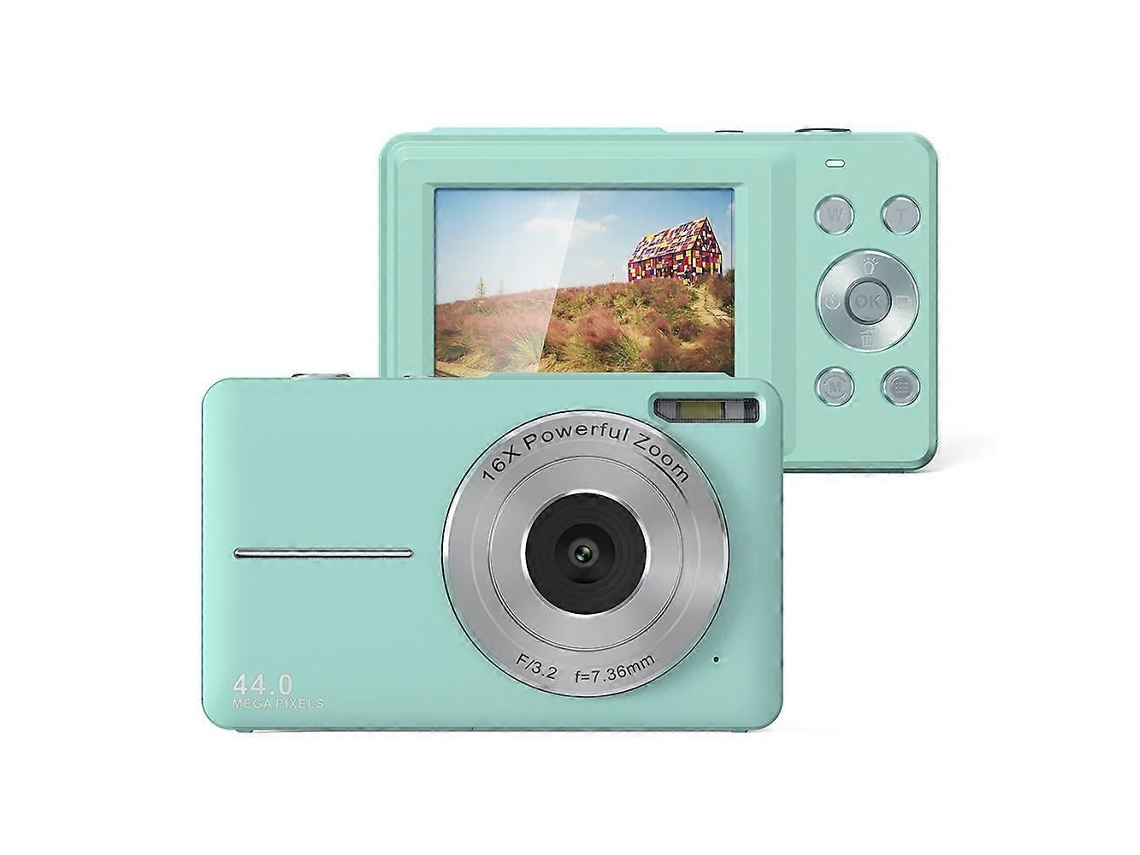 Câmera Digital para Estudantes com Tela Ips Hd de 2,4 Polegadas, Zoom de 16x, Filmadora Infantil, Mini Câmera para Fotografia. ELECTVAULT1