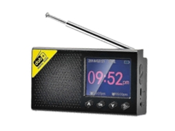 Mini rádio de bolso GOKOCO com suporte para alto-falante, digital, micro SD e USB