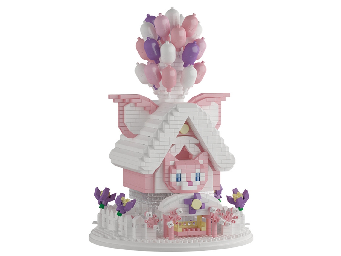Blocos de Construção Micro 3d Mini Diy Puzzle Casa de Balão 3999 Peças Brinquedo para Crianças | S/MARCA