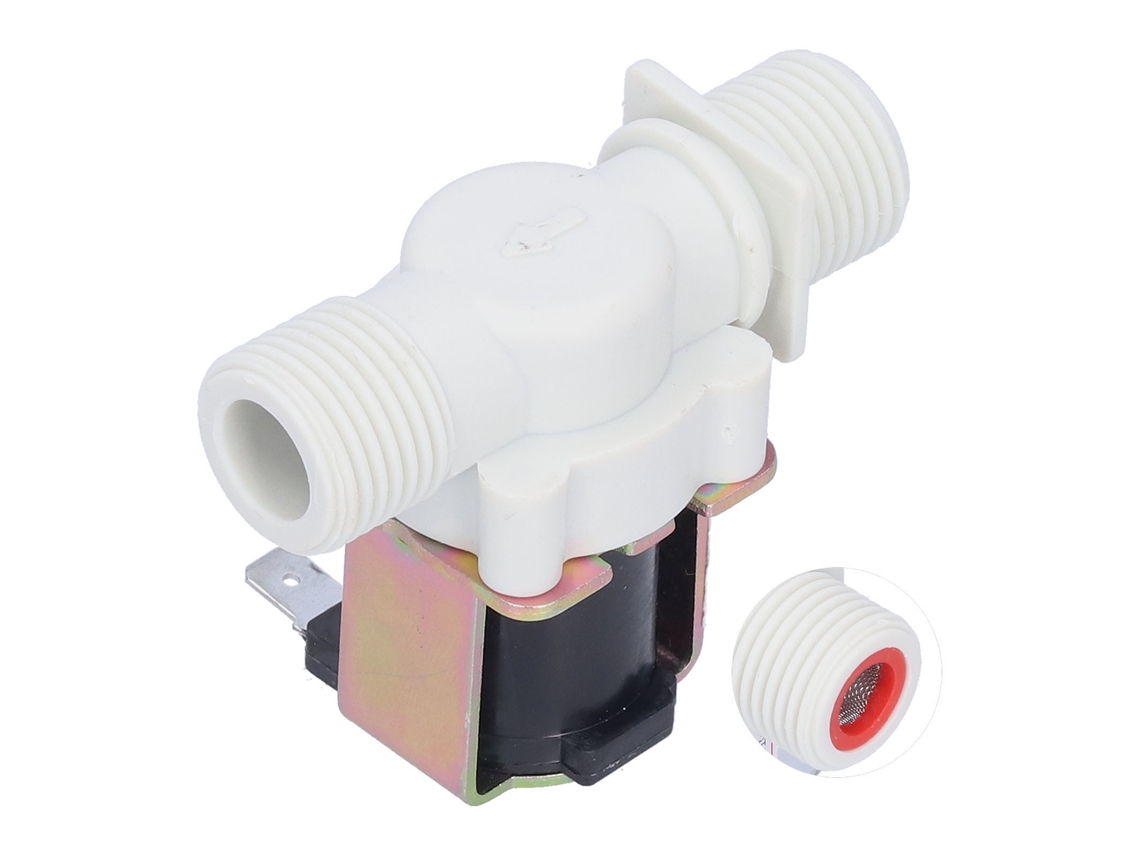 Válvula Solenóide Elétrica G1/2 Laxiscreed Para Controle De Água, Normalmente Fechada