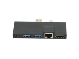 Docking Station (resolução 4k, Velocidade De Transferência 5gbps) Para Surface Pro4/5/6, Hub Usb3.0 Base De Expansão