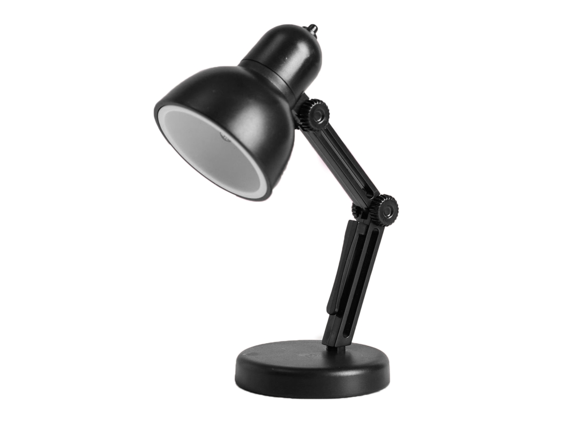 2026 lâmpada de Mesa Plegável Led com Base Magnética Desmontável Regulável para Leitura, Escritório, Lar, Luz Noturna Preta