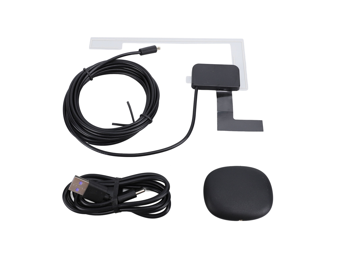 Reprodutor MP5 de 7 polegadas de duplo din para carro com tela táctil, Bluetooth, Carplay e Android Auto | S/MARCA