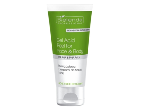Acid Infused Facial Body Gel Exfoliant, 150 Ml Bielenda Professional