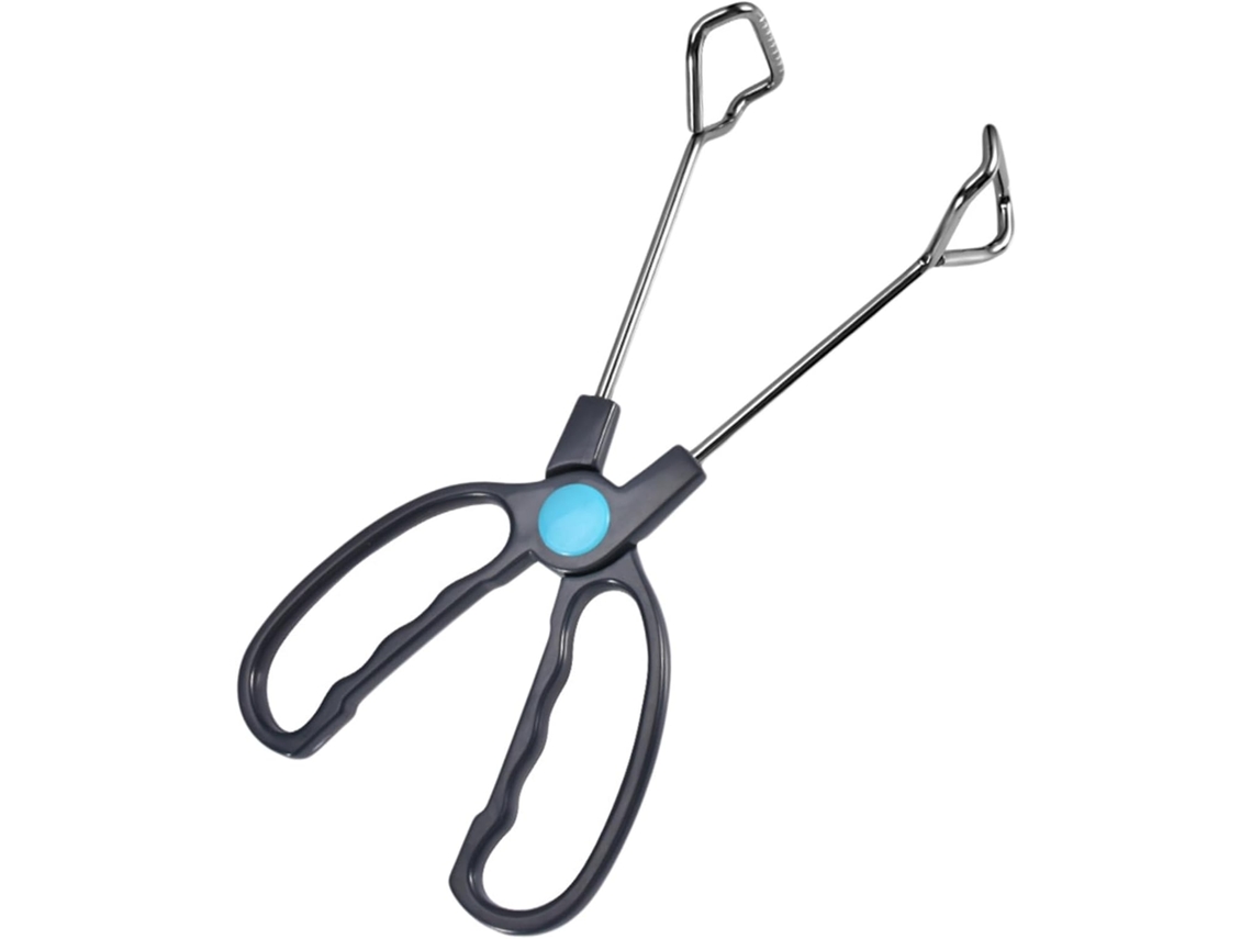 Pinça Para Pão Em Aço Inoxidável Com Cabo Confortável Abs, Design Eficiente Em Termos De Energia, Ideal Para Churrasco E