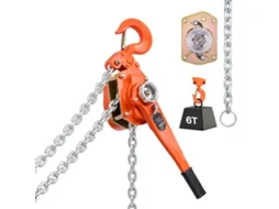 Guincho de corrente manual 6 T com ganchos giratórios S/MARCA