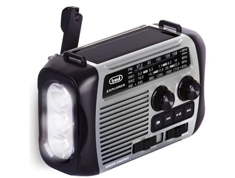TREVI Ra 7F30 Bt Portátil Analógico Preto Cinzento