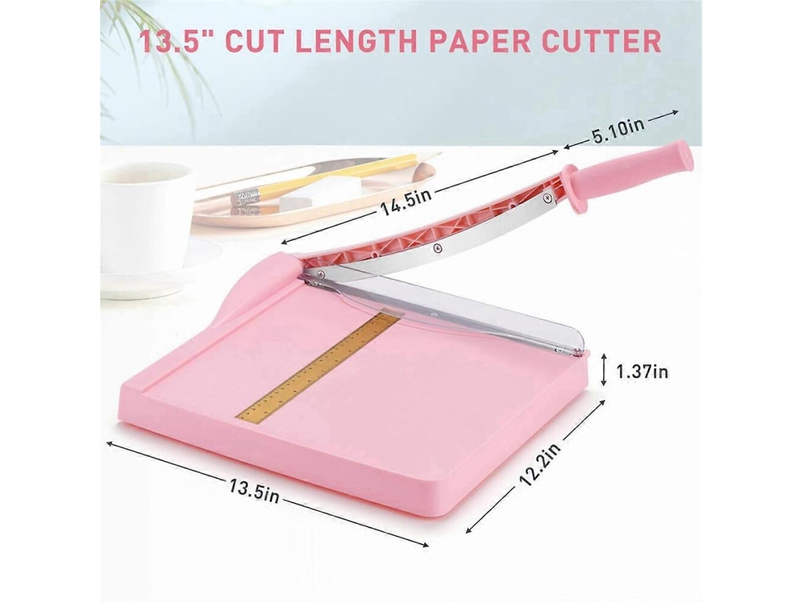 Cortador de Papel Getit com Protetor, Comprimento de Corte de 30 Cm BRILVIBERA ( 12 Polegadas)