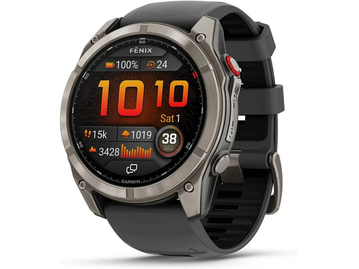  Smartwatch GARMIN Fenix 8 Pro GPS + LTE (47 mm - Grafite)