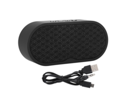 Alto falante Bluetooth Portátil Mini com Luzes Rgb e Subwoofer