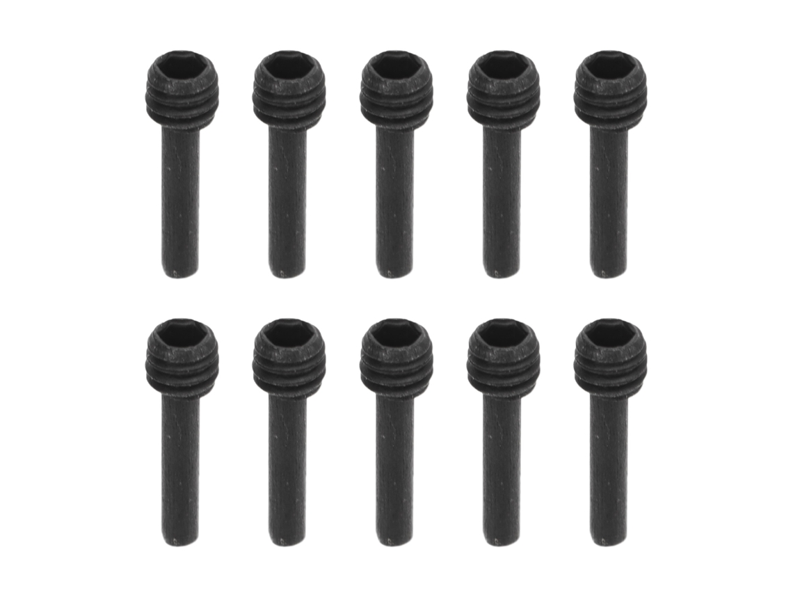 Mali 10 Pinos de Parafuso de Cardã Aço M4x13mm para Losi Baja Rey 1/10 Carro Rc Peças de Reparo Acessórios