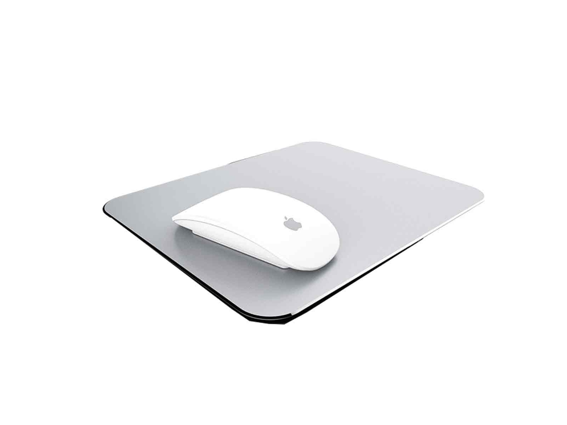 KOFIHETY Mouse Pad Versátil De Alumínio, Design De Dupla Face Para Uma Experiência Personalizável, Superfície Com Microjateamento De Areia Para Controle Aprimo