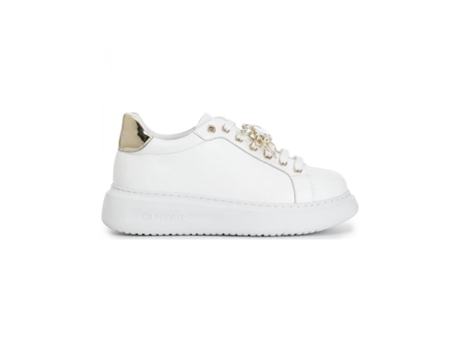 Sapatilhas De Mulher Cafènoir Basse Pele Branco (35)