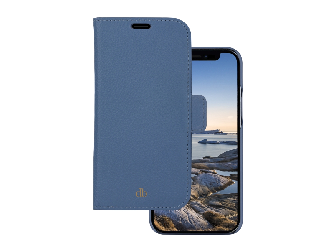 Capa Fólio para iPhone 13 Pro Max DBRAMANTE1928 Azul