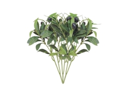 Laxiscreed Ramos De Oliveira Artificial Com Frutos Para Decoração De Casa E Fotografia, 4 Ramos