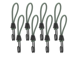 Omni-8 Correias Elásticas Para Tiendas De Camping Com Ganchos Materiais Resistentes Para Fixação Forte Em Exteriores