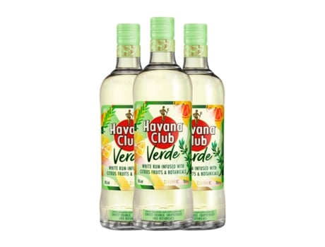 Rum HAVANA CLUB Verde (0.7 L - 3 Unidades)