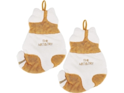 Toalhas Fofas e Absorventes, Conjunto de 2 Toalhas para Cozinha e Banheiro, Toalhas Infantis BRILVIBERA