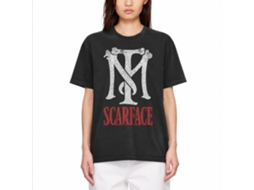 Rockinstone Scarface Movie Tm Scarface Movie Solid Smoke Adult T-shirt Size:xxl
