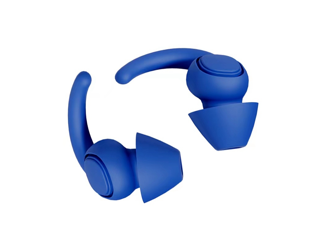 Urbannova-conchas De Silicone Para Ouvido Protetor Azul Escuro 7ª Geração