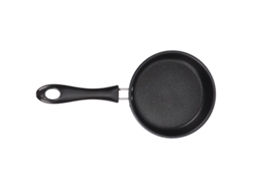 Frigideira antiaderente de aço inox para ovos e omeletes, 12cm | S/MARCA