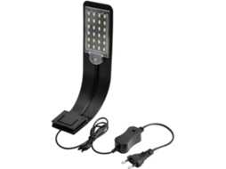 Clipe de Lâmpada de Iluminação de Aquário Led Lâmpada de Aquário Ultrafina com Luz Branca e Azul Luz de Aquário de 24 Leds