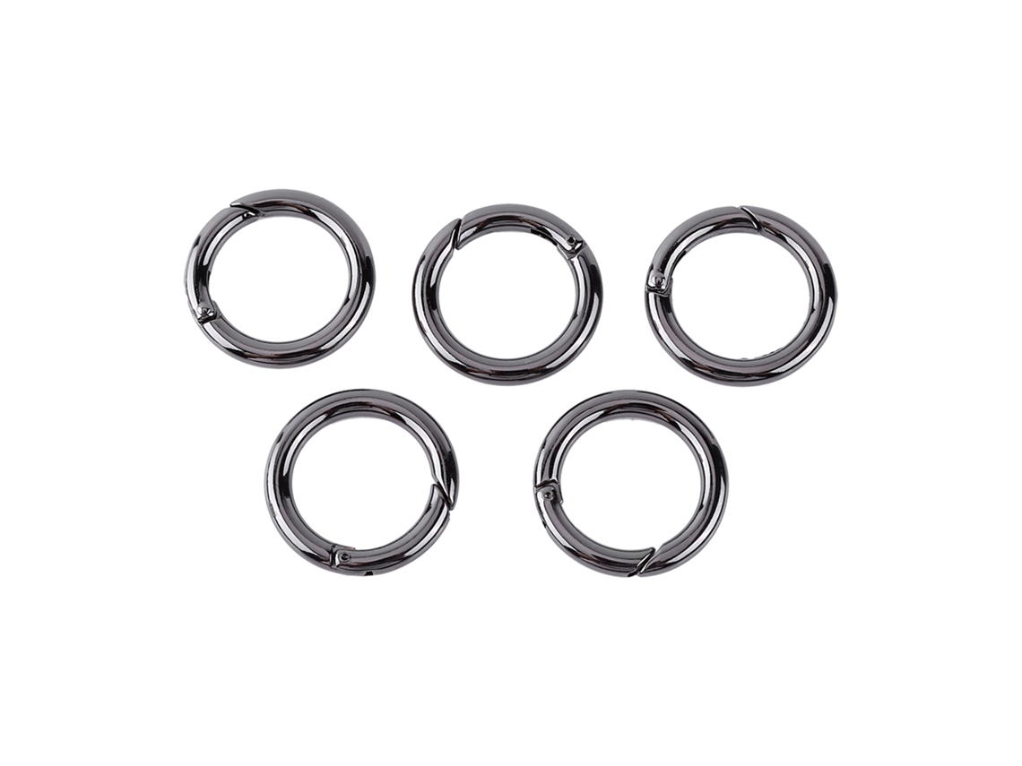 5pcs Carabiner Chaveiro Ligação Zinc Alloy