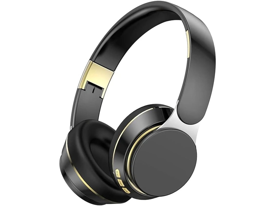 Fones De Ouvido Sem Fio Supra Auriculares, Estéreo Hi Fi Com Graves Profundos, Dobráveis, Bluetooth 5 0, Com Microfone