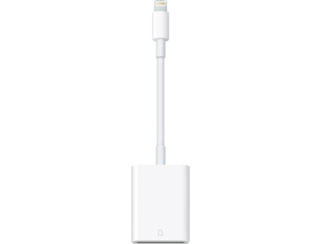 Adaptador Lightning APPLE Cartão Memória SD — iPhone, iPad e iPod touch com iOS 9 ou posterior