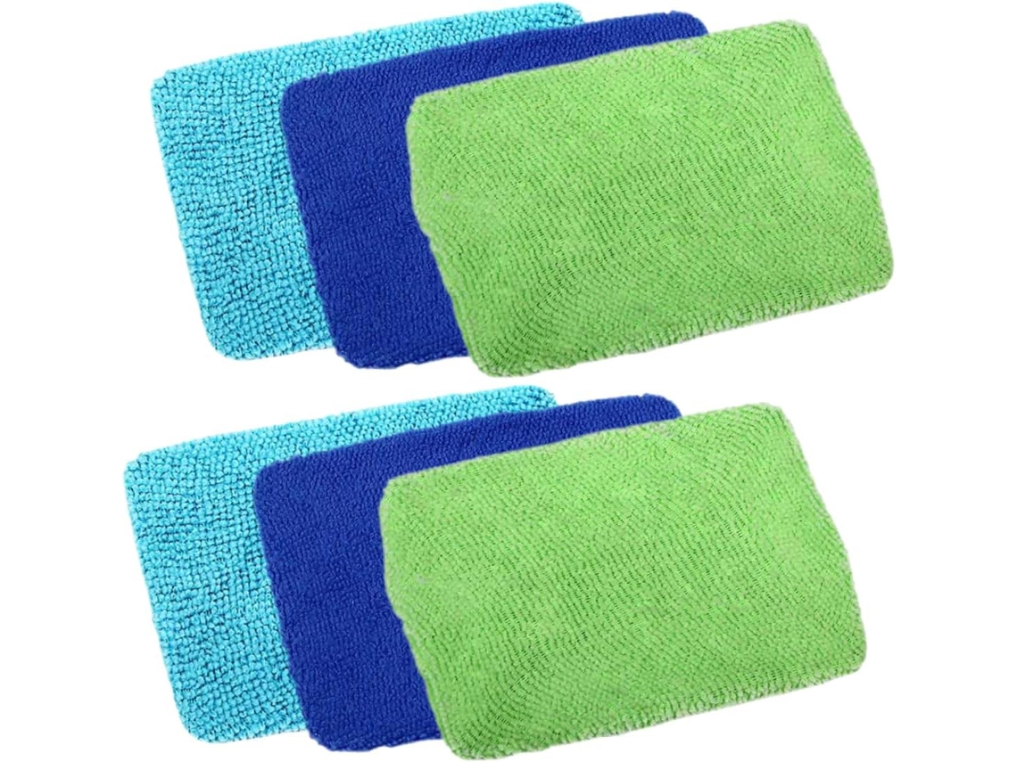 Conjunto De 6 Panos Microfibra Laváveis Para Limpeza Para Brisas, Vidros Carros E Outros Automotivos Reutilizáveis. Vayotoy