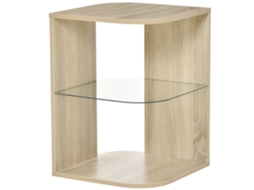 Estante de bambu com 4 prateleiras ORBITRA COMMERCE